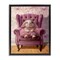 Stupell Industries Pink Princess Tutu Bunny Floating Frame, design by Lucia Heffernan